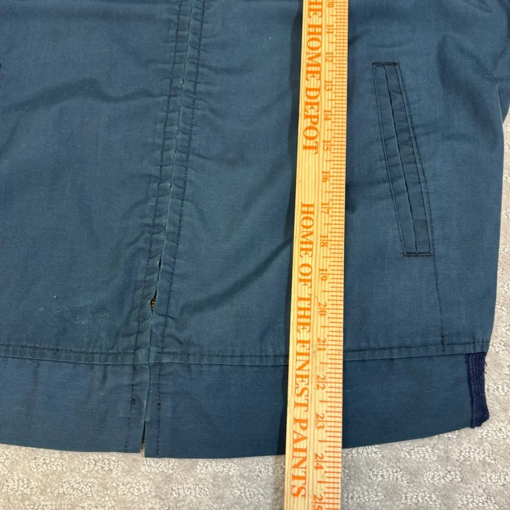 Vintage Sears The Men's Sportswear Jacket Size 40 Blue‎ Zip Up